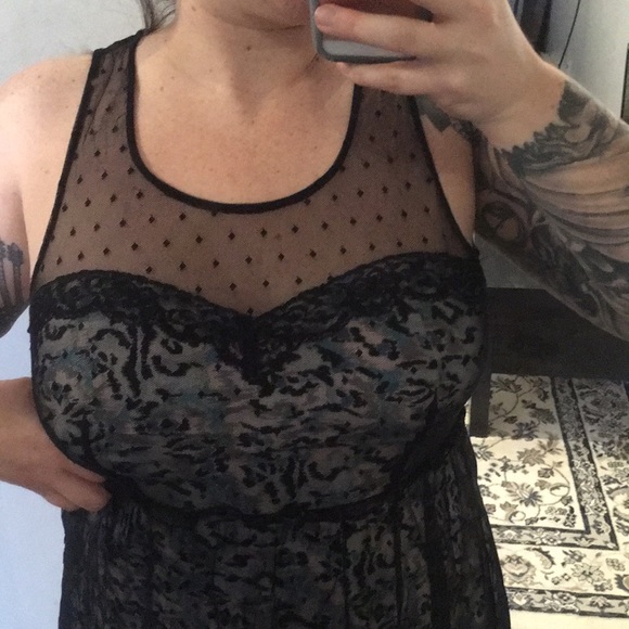 Kimchi blue A-line summer dress - Picture 7 of 8